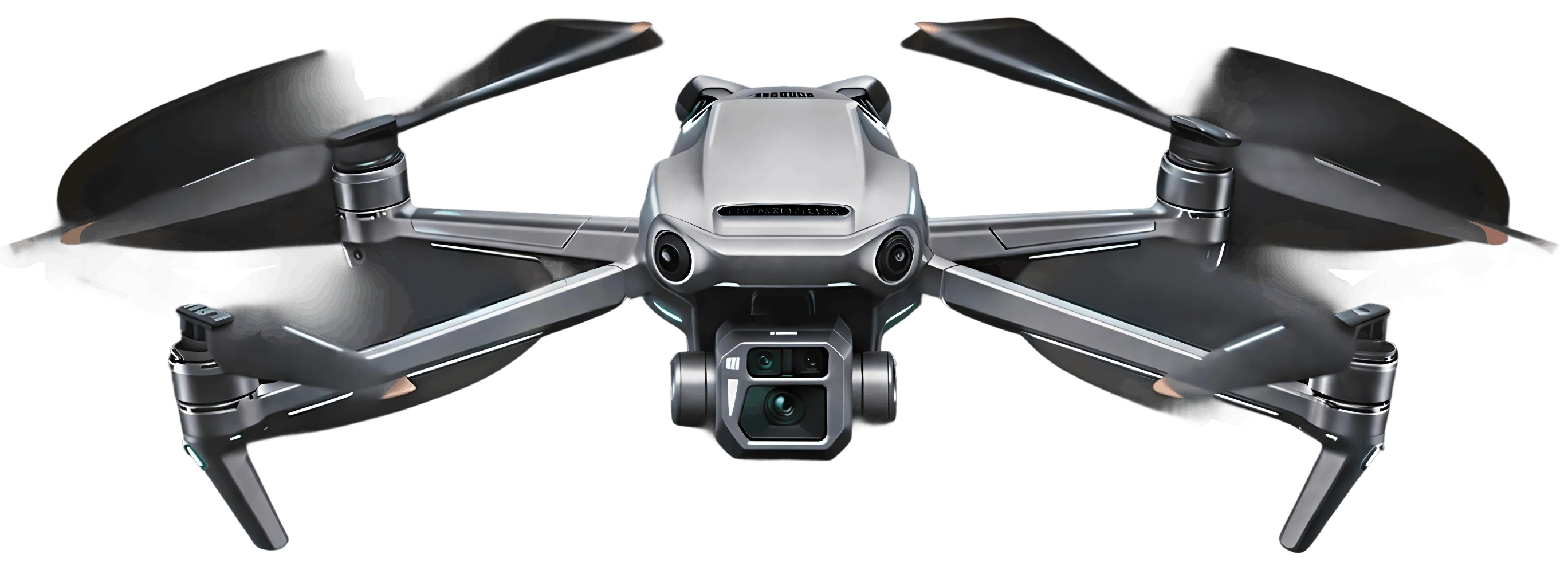 Drone used for facade inspections